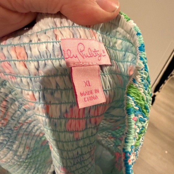 Lilly Pulitzer Floral Dress in Blue and Pink - Picture 3 of 3